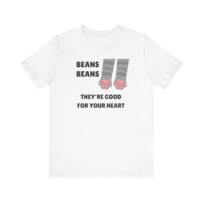 Cat Paws Beans Short Sleeve Tee