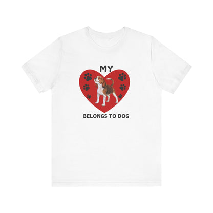 Beagle - My Heart Belongs to Dog TEE