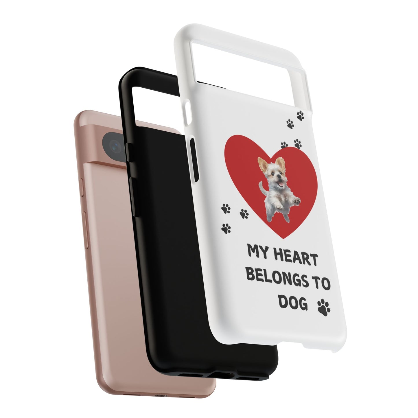 My Heart Belongs to Dog -Pup Version-  Smart Phone Tough Case