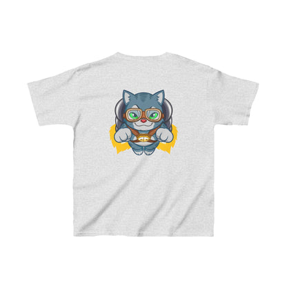 Be Brave & Kind Cosmic Cat Kids Heavy Cotton™  Tee