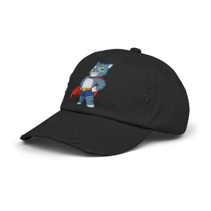 Unisex Cosmic the Explorer Distressed Cap