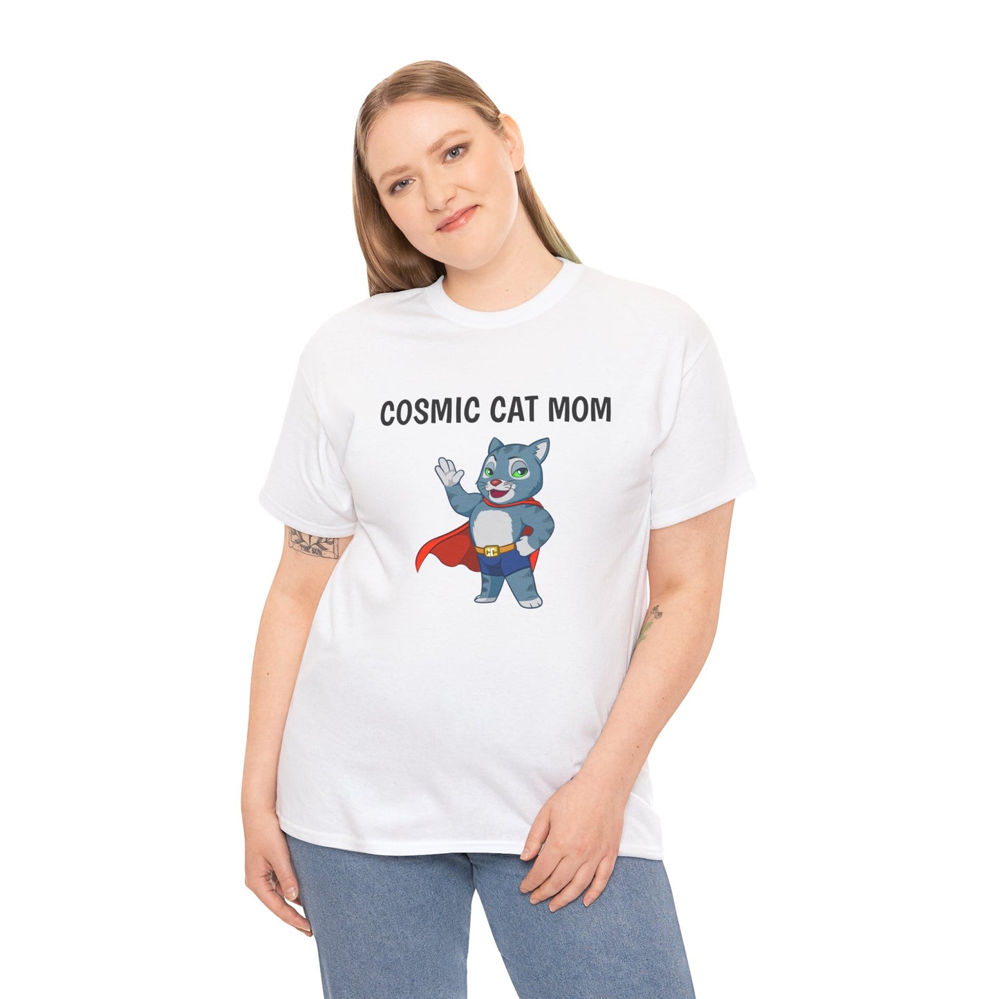 Cosmic Cat Mom TEE