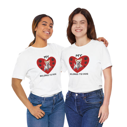 Puppy Jumper- My Heart Belongs to Dog TEE