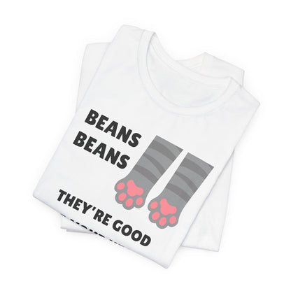 Cat Paws Beans Short Sleeve Tee