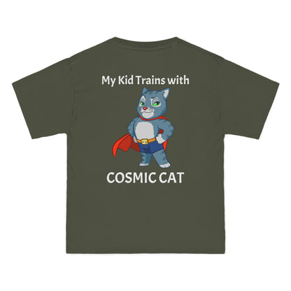 Dad Cosmic Cat Short-Sleeve Beefy-T®  Mens T-Shirt