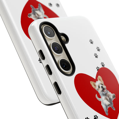 My Heart Belongs to Dog -Pup Version-  Smart Phone Tough Case