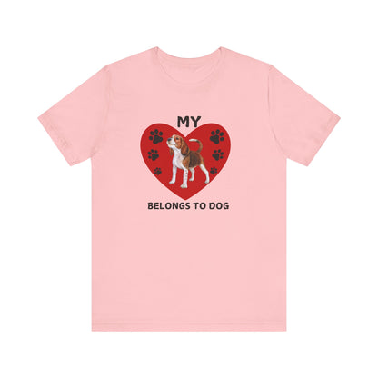 Beagle - My Heart Belongs to Dog TEE