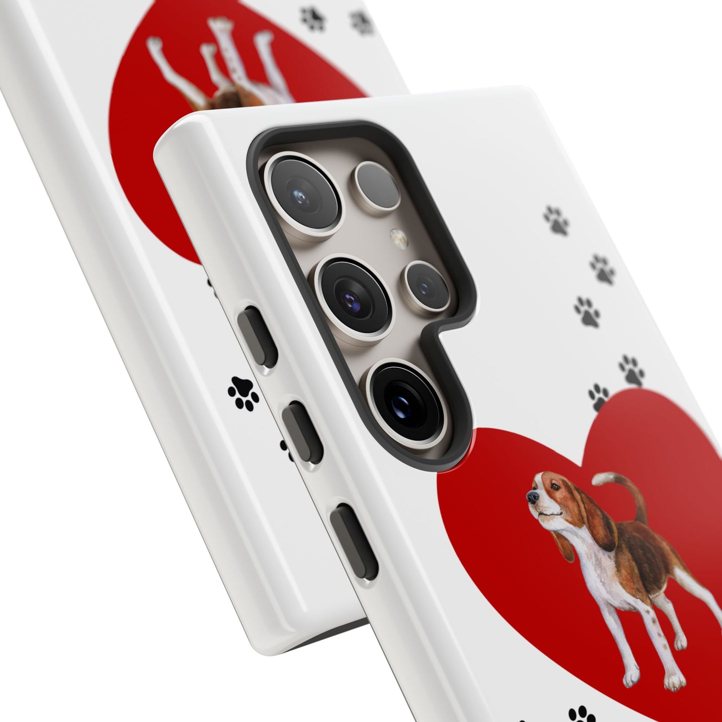 My Heart Belongs to Dog -Beagle Version-  Smart Phone Tough Case