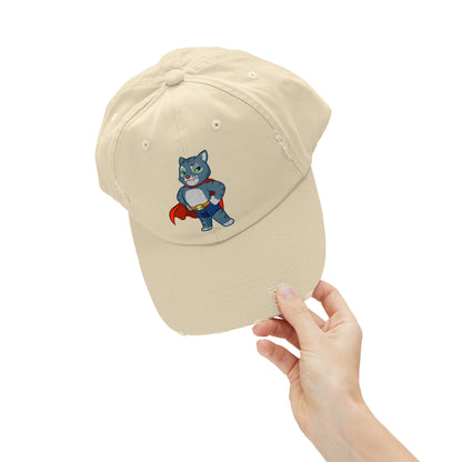 Unisex Cosmic the Explorer Distressed Cap