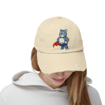 Unisex Cosmic the Explorer Distressed Cap