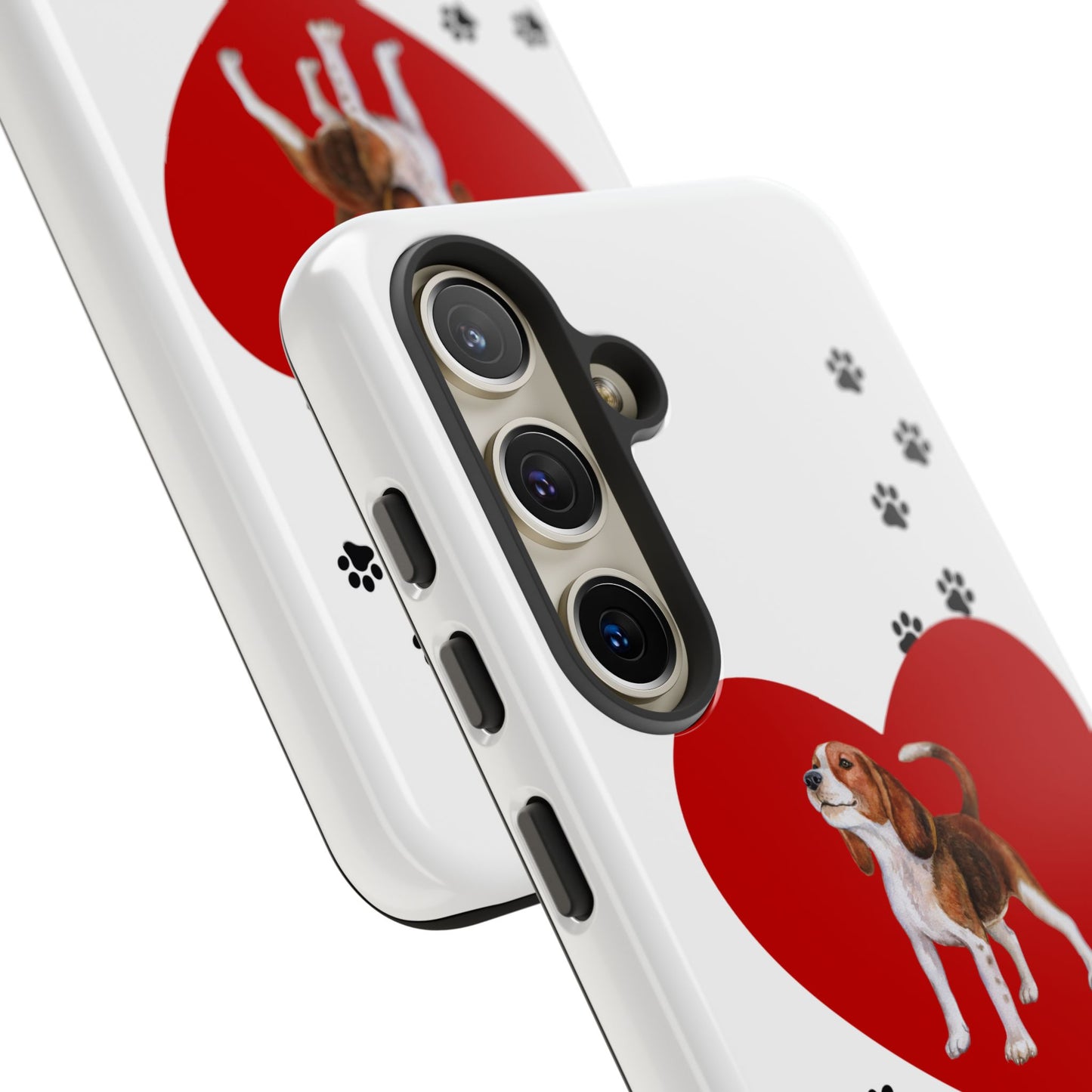 My Heart Belongs to Dog -Beagle Version-  Smart Phone Tough Case