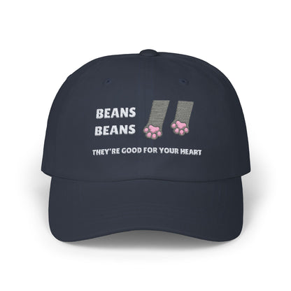 Black BEANS BEANS Embroidered Ball Cap