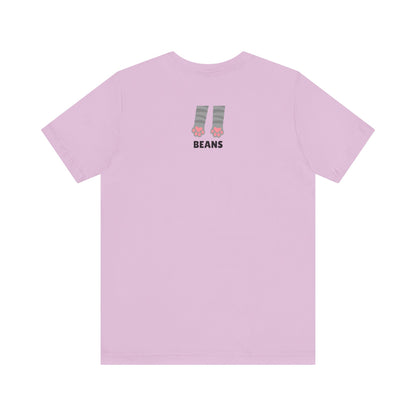 Cat Paws Beans Short Sleeve Tee