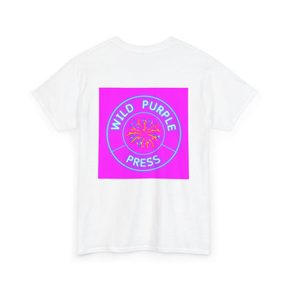 "Cosmic Cat Mom" Heavy Cotton Tee