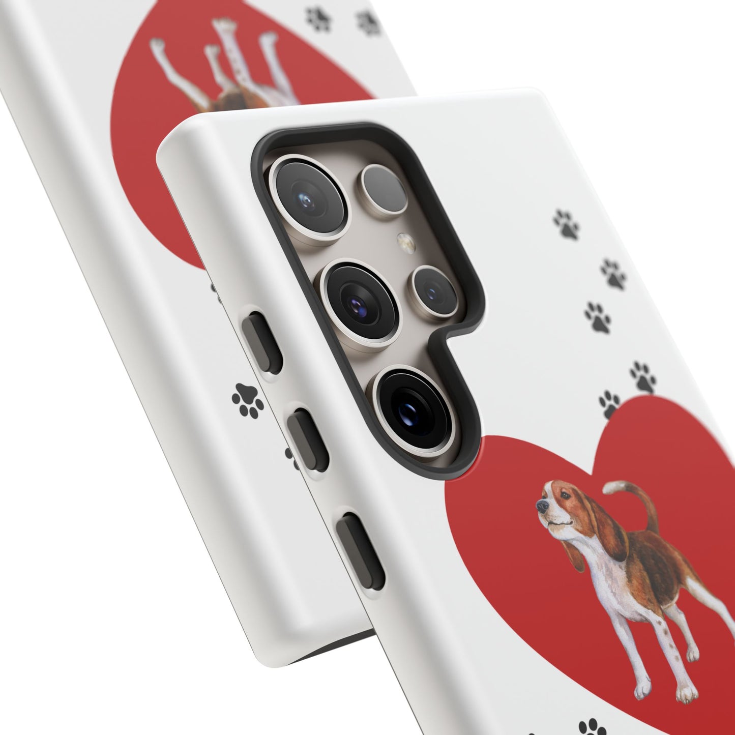 My Heart Belongs to Dog -Beagle Version-  Smart Phone Tough Case