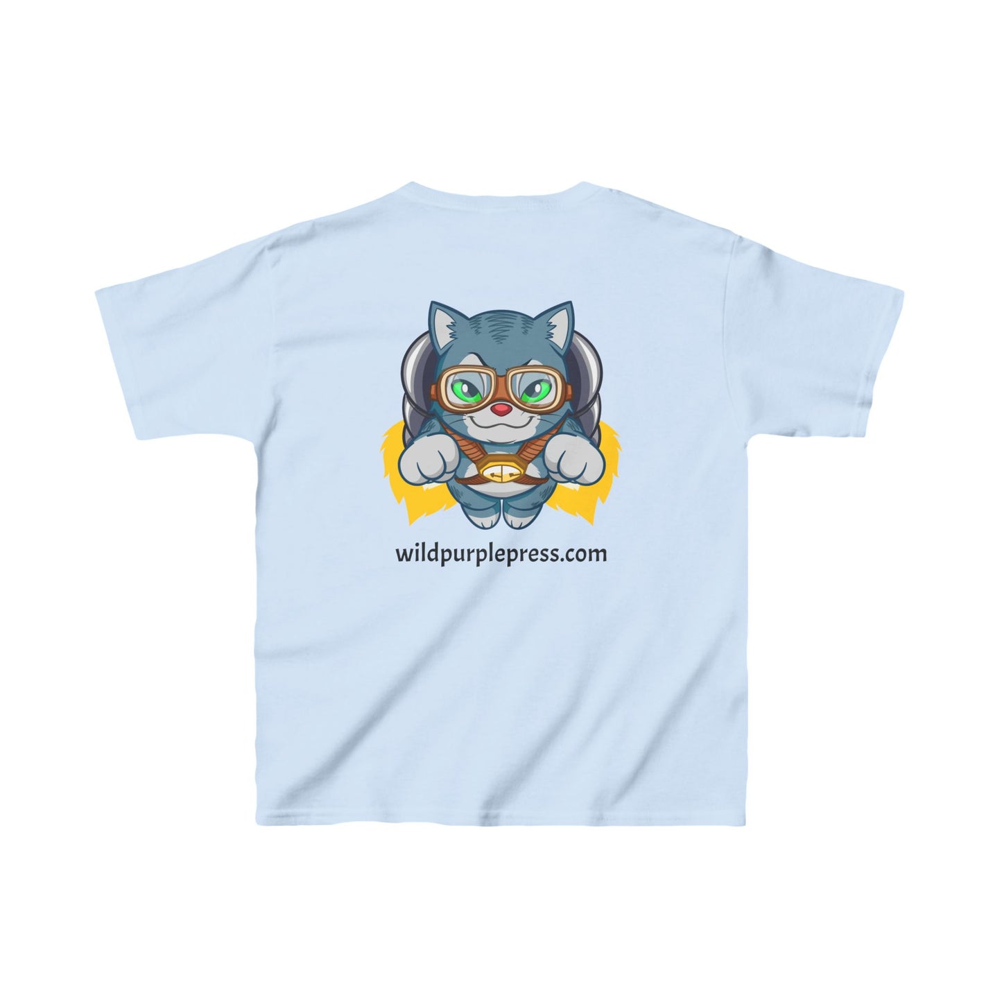 Jet Pak Cosmic Cat Kids Heavy Cotton™ Tee