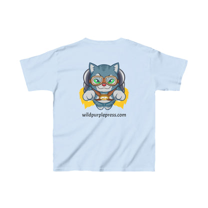 Jet Pak Cosmic Cat Kids Heavy Cotton™ Tee